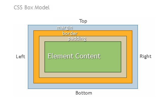 El "box model" de CSS