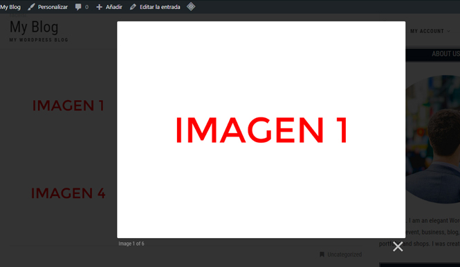 Shortcode que cree una galería de imágenes responsive y con lightbox - 2
